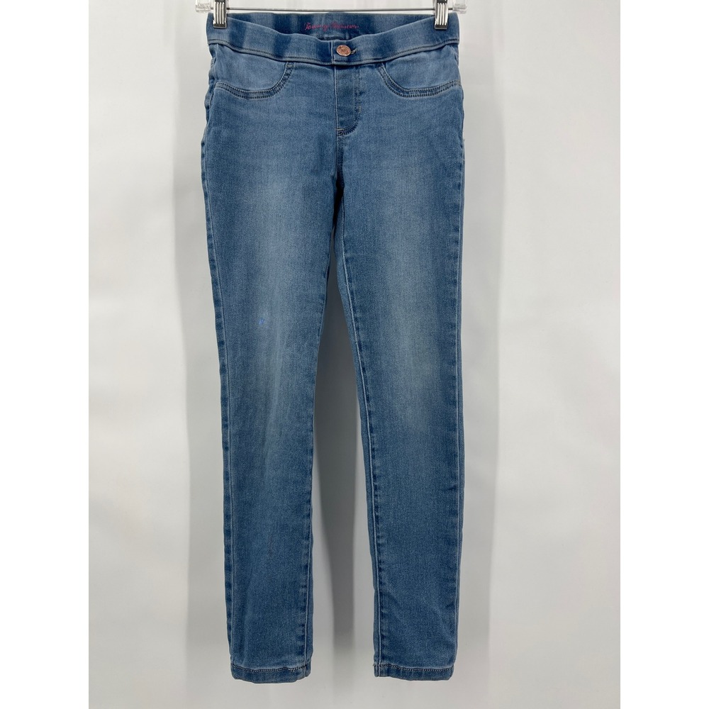 Tommy Bahama Girls Medium Wash Denim Jeggings Skinny Pull On Jeans RN 75343